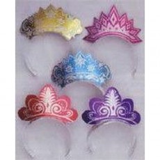 Glitter Tiara Pack of 12 1