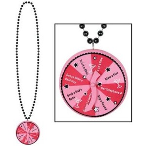 Necklace with Spinner Medallion 1