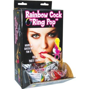 Rainbow Cock Ring Pop 1