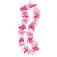 Pink & White Lei 1